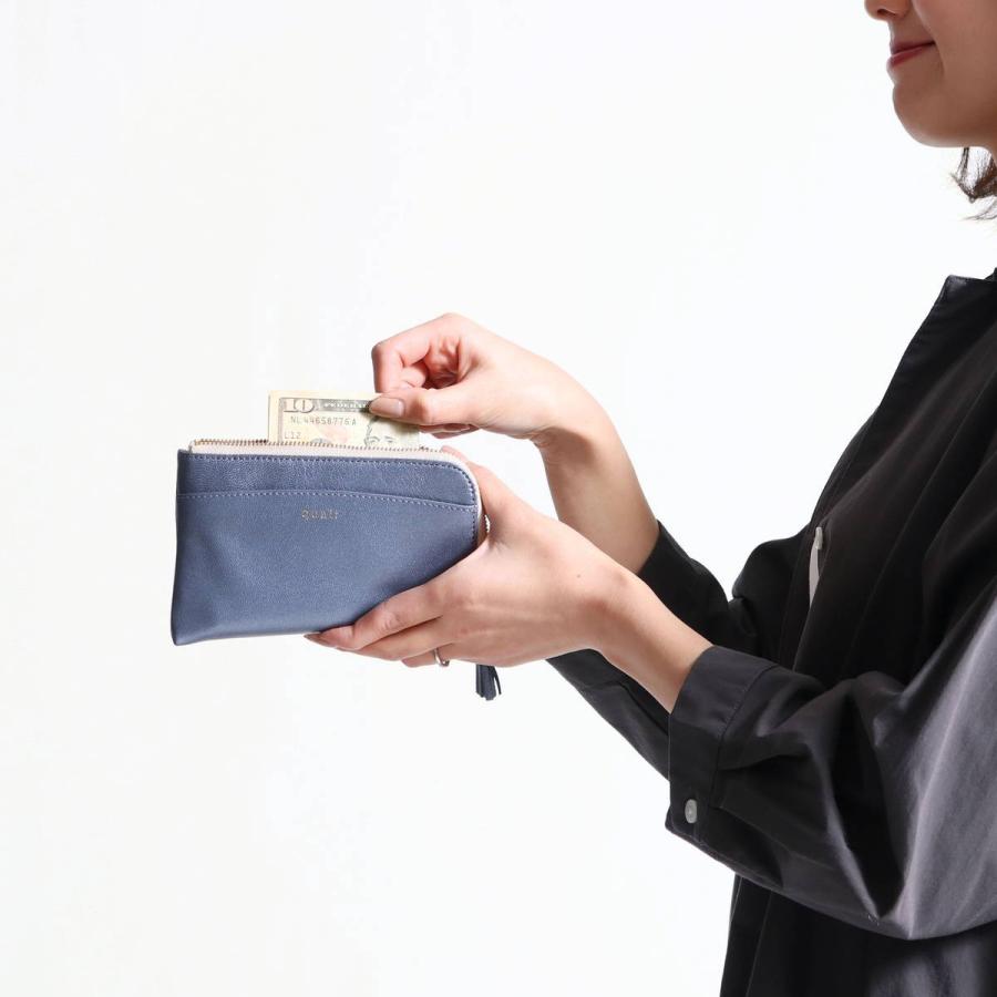財布 レディース 本革 L字ファスナー財布 コンパクト 大人可愛い クアー quair tuli おしゃれ Q211-1011|galleria-onlineshop|14