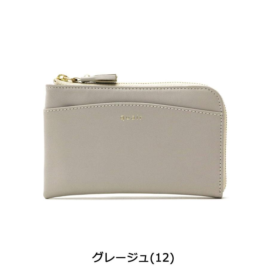 財布 レディース 本革 L字ファスナー財布 コンパクト 大人可愛い クアー quair tuli おしゃれ Q211-1011|galleria-onlineshop|03