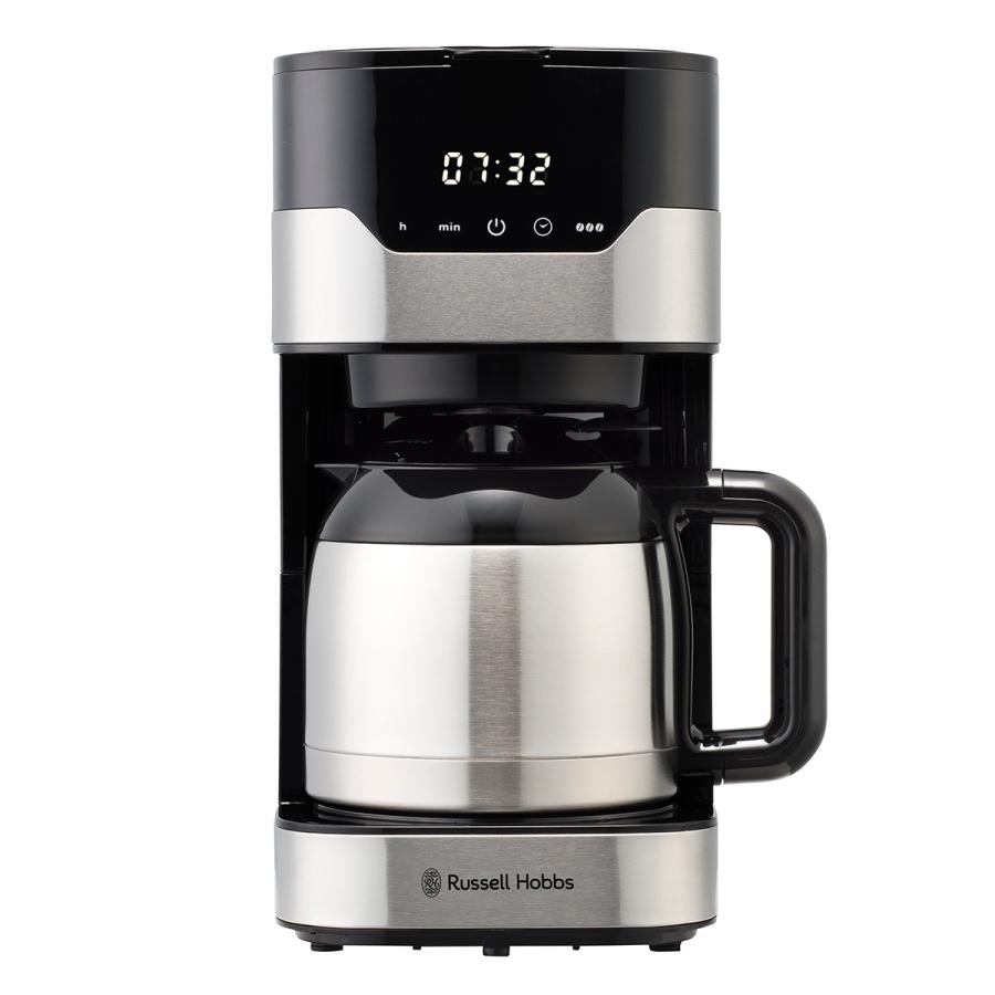 もれなく珈琲粉プレゼント 正規品1年保証 ラッセルホブス コーヒーメーカー Russell Hobbs グランドリップ8カップ ステンレス 保温 タッチパネル 7653JP 2021SS｜galleria-onlineshop｜10