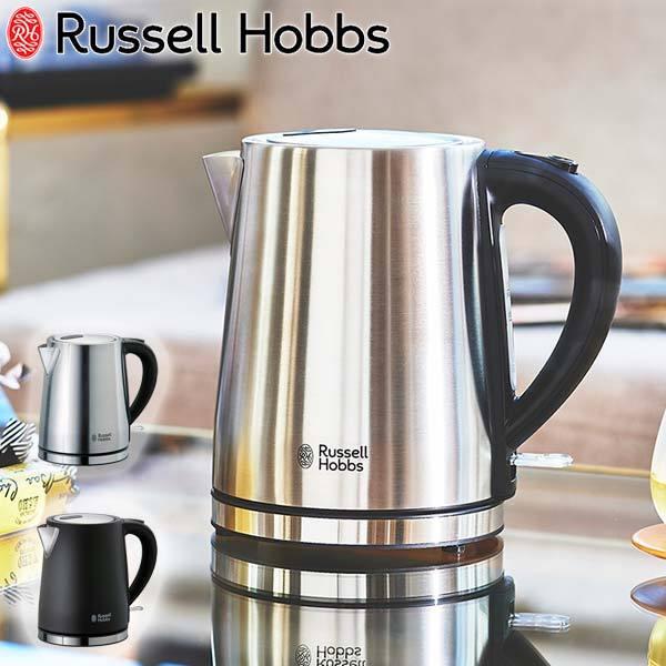 最大51%★5/9〜 正規品1年保証 ラッセルホブス ケトル Russell Hobbs ベーシックケトル 電子ケトル 1.0L 自動電源OFF 7013JP 7013JP-BK（Yahoo!・ギャレリア Bag&Luggage）