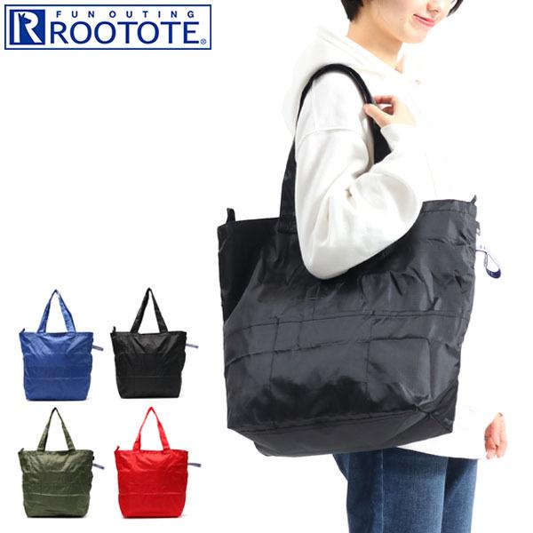 ルートート エコバッグ ROOTOTE トート Flink トートバッグ 折りたたみ コンパクト 軽量 大容量 ファスナー A4 レディース SN フリンク リップA｜galleria-onlineshop