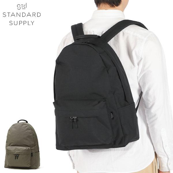 未使用級✨スタンダードサプライ デイパック バックパック ブラック A4 PC STANDARD SUPPLY（スタンダードサプライ） 最大40%☆10/8限定 正規取扱