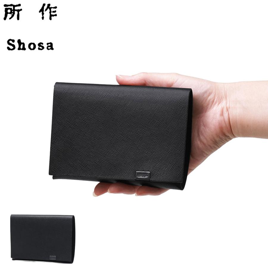 所作（shosa） 最大46%☆9/5限定 三つ折り財布 メンズ レディース 財布
