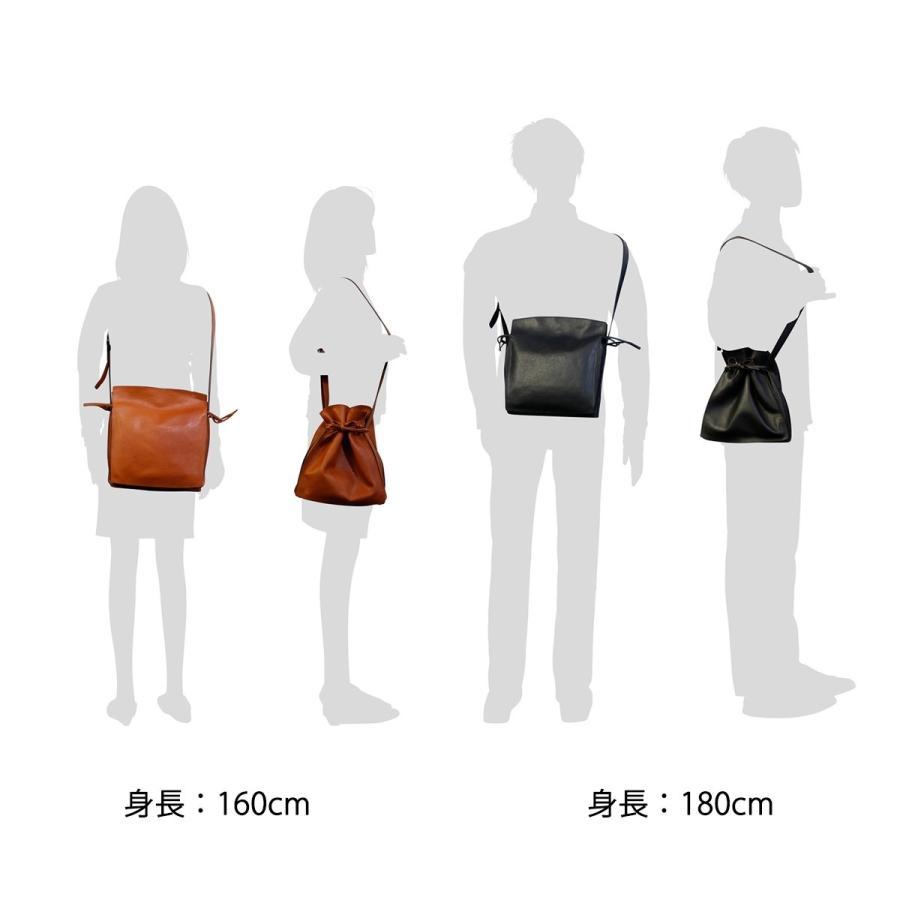 最大41%★4/29限定 スロウ ショルダーバッグ SLOW バッグ 本革 巾着バッグ horse pit ホースピット draw string shoulder bag 小さめ 300S86H｜galleria-onlineshop｜10