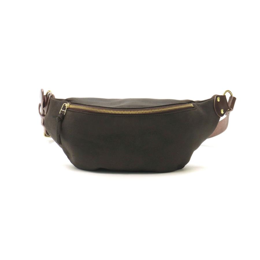 最大30%★5/1限定 スロウ ボディバッグ SLOW バッグ kudu leather-fanny pack クーズー 本革 レザー 横型 斜めがけ 日本製 メンズ レディース 300S130J｜galleria-onlineshop｜06