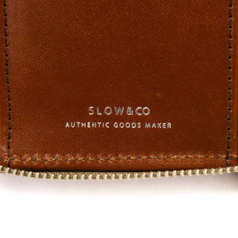 新品　SLOW ブライドル ミニ財布 L字ファスナー キャメル bridle - L zip short mini wallet -｜SLOW – スロウ 公式ECサイト