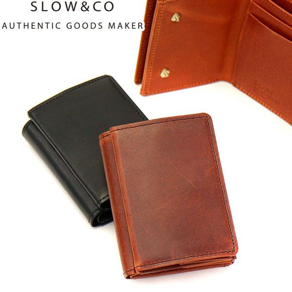 高級ブランド 最大17% 7 17限定 スロウ 財布 SLOW 三つ折り財布 box型