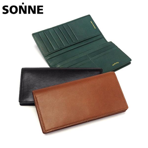 最大53%★7/12迄 ゾンネ 長財布 財布 メンズ ブランド SONNE 本革 革 羊革 レザー おしゃれ シンプル かっこいい 上品 折り財布 誕生日 SOS002A | SONNE