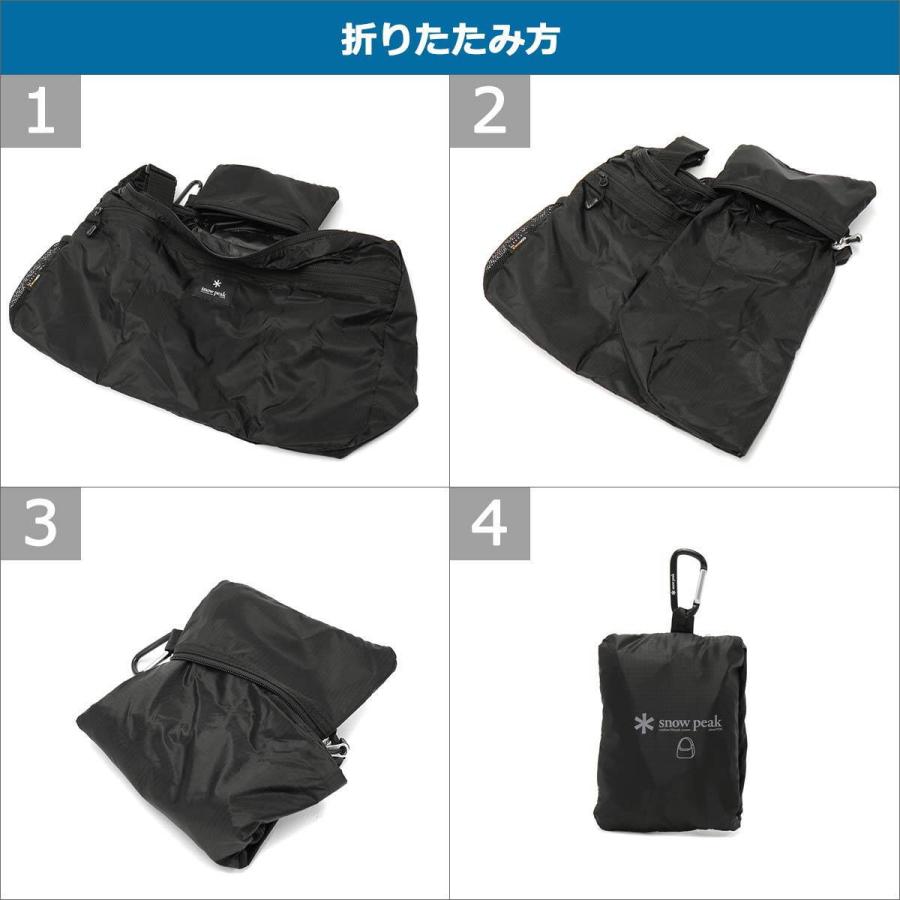 snow peak（スノーピーク） バッグ ショルダーバッグ ポケッタブル