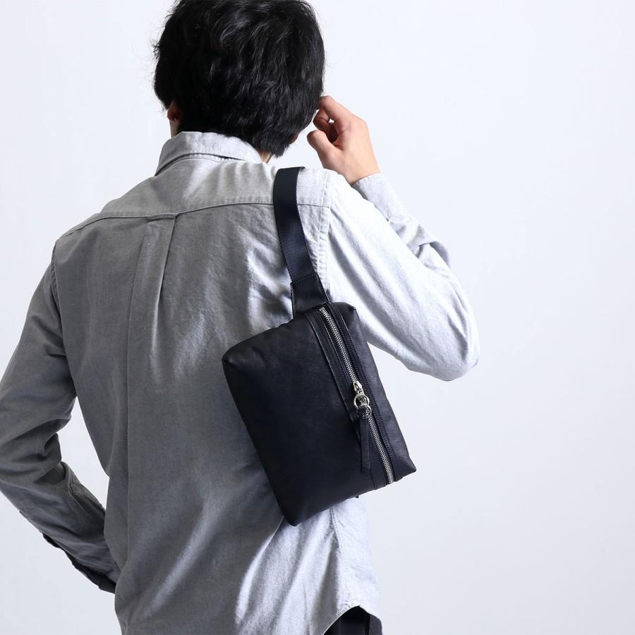 最大41%★4/29限定 ボディバッグ 小さめ 本革 メンズ セントユニバーセル ST.UNIVERSEL SAFFIANO WAIST BAG サフィアーノ STU-SF300｜galleria-onlineshop｜08