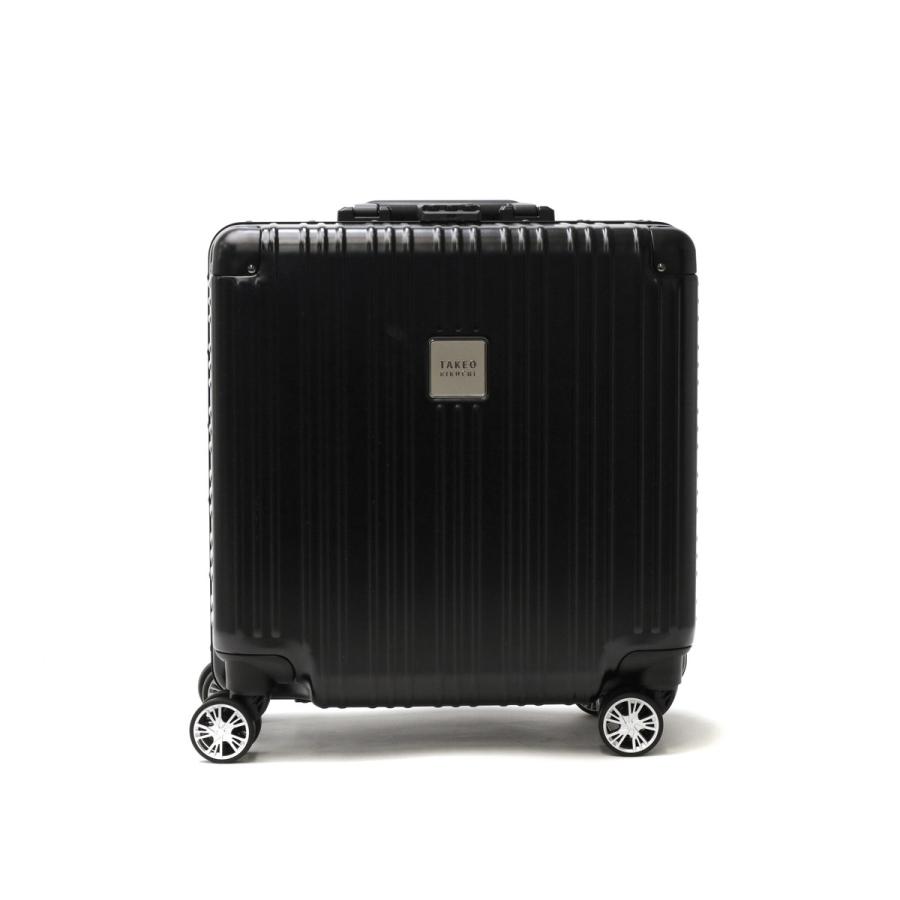 タケオキクチ スーツケース 機内持ち込み TAKEO KIKUCHI 軽量 小型 Sサイズ ハードケース 32L 1泊 2泊 DARJEELING ビジネスSサイズ DAJ001｜galleria-onlineshop｜16