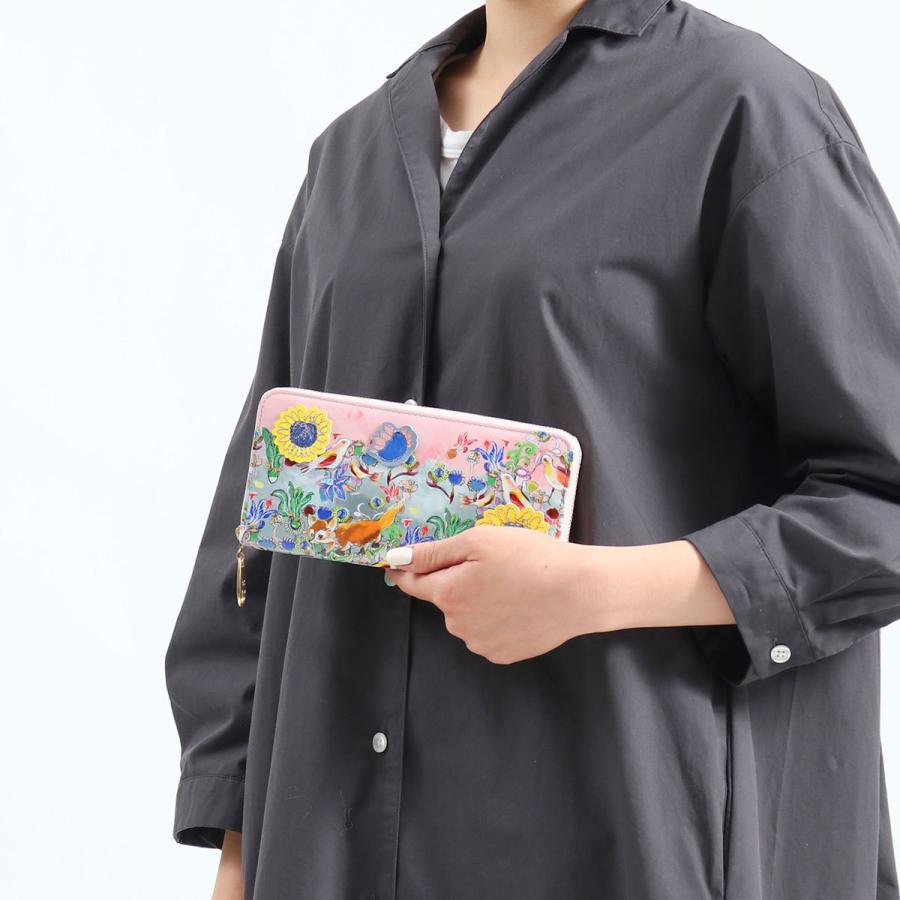 セール40%OFF ツモリチサト 財布 tsumori chisato CARRY 長財布 ラウンドファスナー フラワーガーデン かわいい 本革 レディース ブランド 57552｜galleria-onlineshop｜08