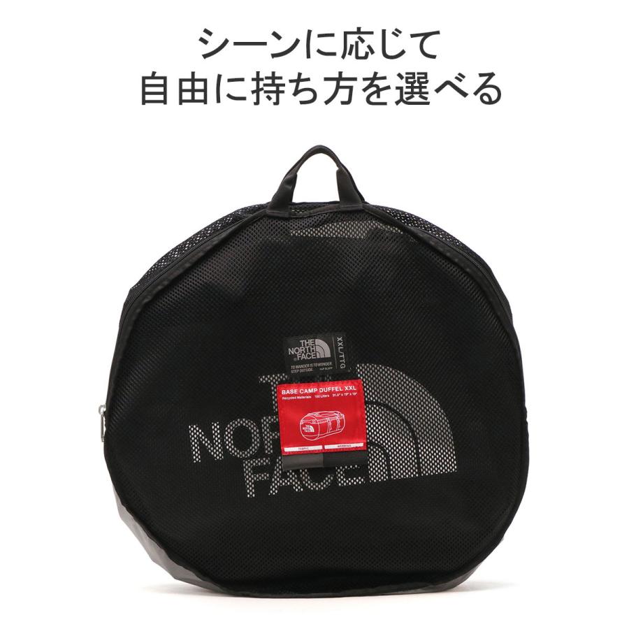 最大41%★4/29限定 日本正規品 ザ・ノース・フェイス ボストンバッグ メンズ レディース 大容量 旅行 THE NORTH FACE 修学旅行 折りたたみ ブランド NM82364｜galleria-onlineshop｜12