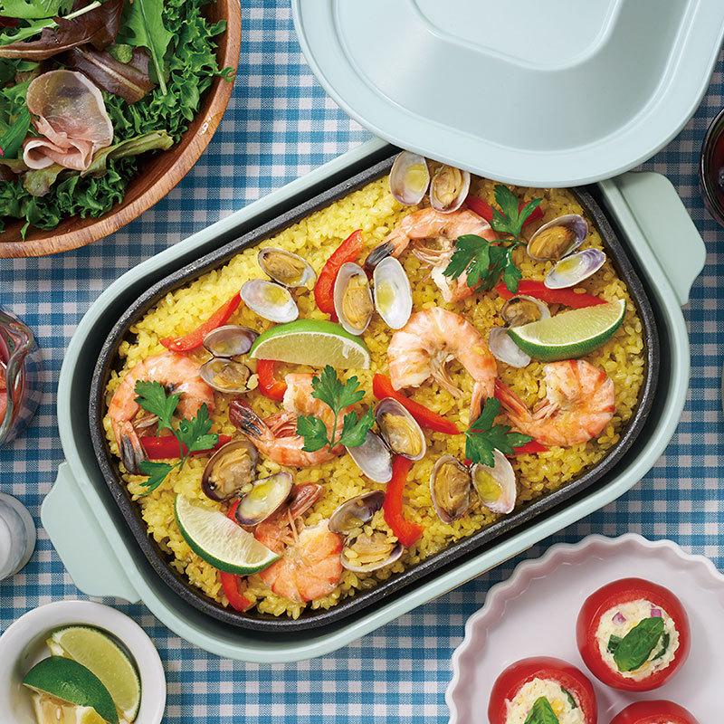 新品未開封！Toffyラドンナホットプレート セラミック製 蓋付き 新品未開封！Toffyラドンナホットプレート セラミック製 蓋付き