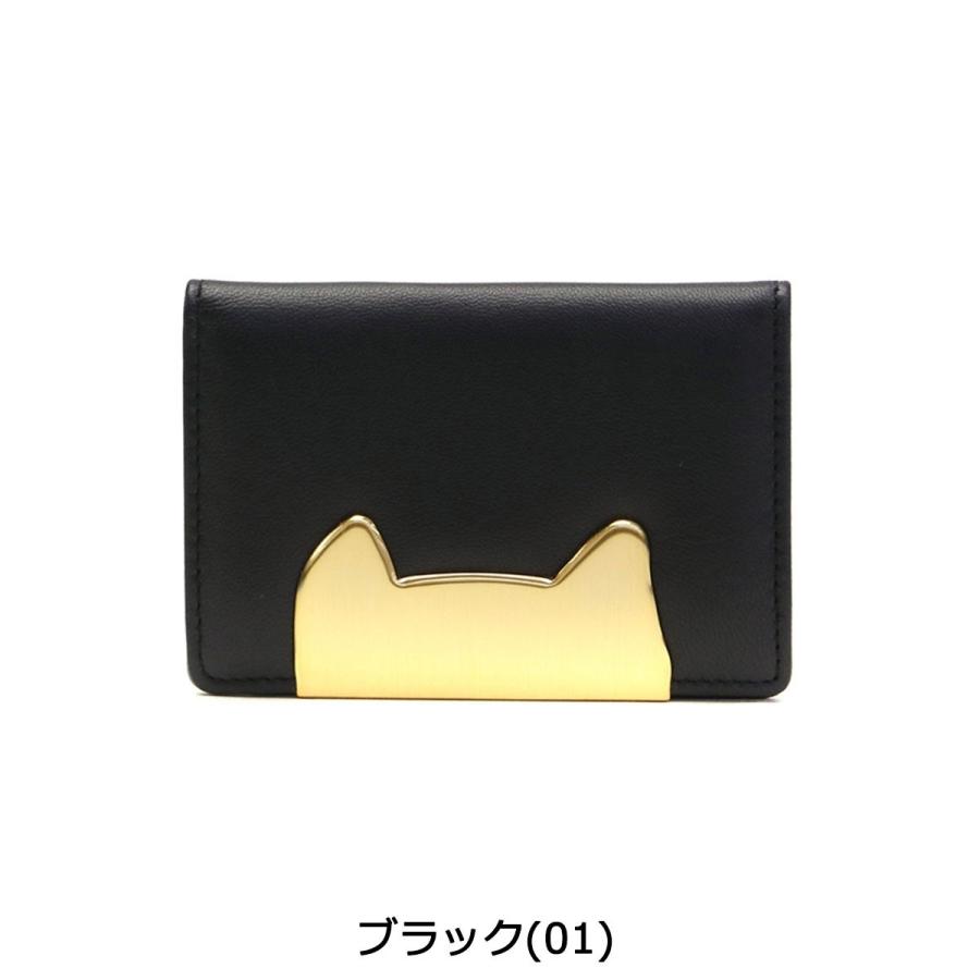 最大31%★4/28限定 ツモリチサト パスケース tsumori chisato CARRY 定期入れ レディース ネコフレーム 本革 57390｜galleria-onlineshop｜04