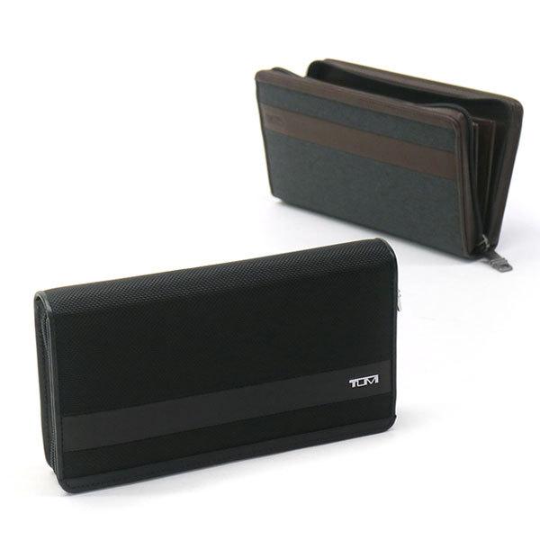 最大51%★5/28迄 正規品2年保証 トゥミ 財布 TUMI 長財布 ALPHA SLG Zip-Around Travel Wallet ラウンドファスナー メンズ 01192277