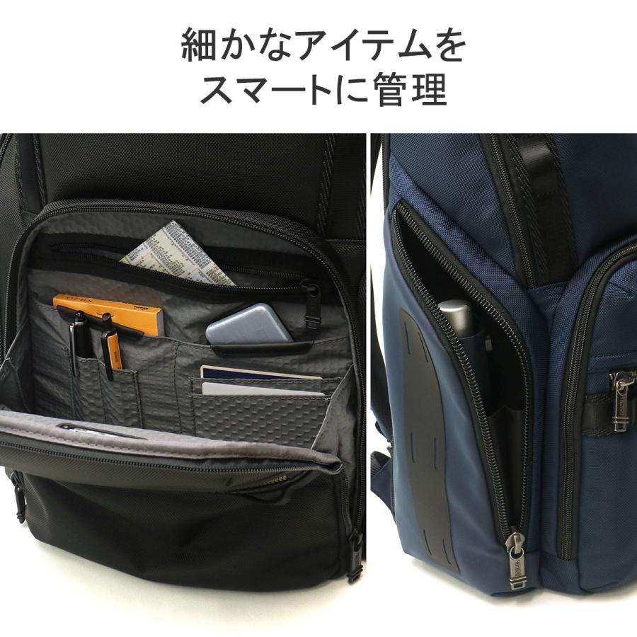 正規品5年保証 トゥミ リュック メンズ 大容量 通学 通勤 ビジネスリュック TUMI ブランド ビジネスバッグ A4 B4 PC 2層 40代 50代 0232789｜galleria-onlineshop｜10