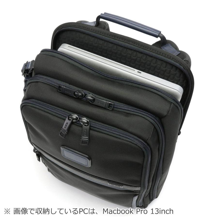 最大35%★5/15限定 正規品5年保証 トゥミ ビジネスバッグ TUMI Alpha3 アルファ3 スリム・バックパック リュック ノートPC A4 メンズ 02603581｜galleria-onlineshop｜13