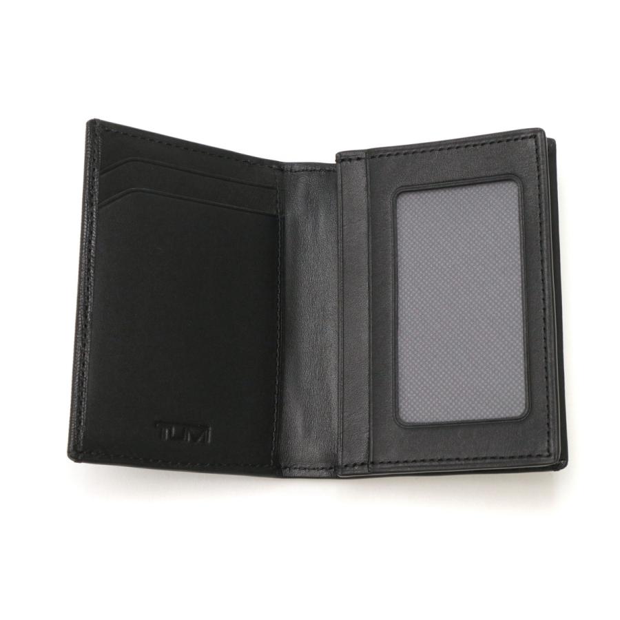 オンライン正規店 TUMI 二つ折りカードケース 黒 - 文房具・事務用品