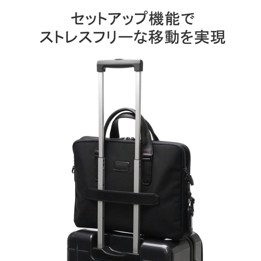 最大40%★5/15限定 正規品5年保証 トゥミ ブリーフケース TUMI HARRISON 「シカモア」スリム・ブリーフ 2WAY ビジネスバッグ A4 3層 PC収納 メンズ 06602000｜galleria-onlineshop｜07