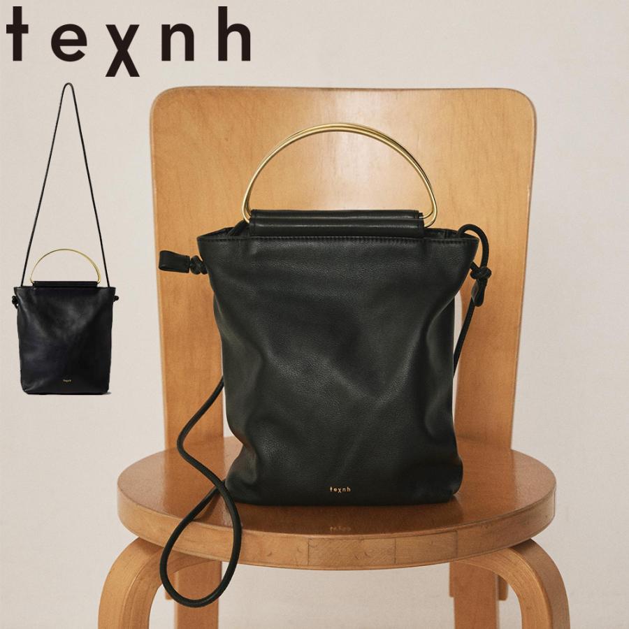 パ*ん様 texnh テクネ　レザーショルダー texnh（テクネ） 最大49%☆9/23限定 ショルダーバッグ メンズ