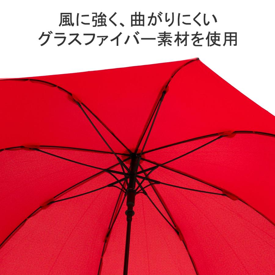 最大32%★5/29限定 U-DAY 傘 レディース メンズ ユーデイ 長傘 晴雨兼用 ブランド ジャンプ 大きめ ワンタッチ UVカット 軽い 63cm グラスファイバー D-631121｜galleria-onlineshop｜12