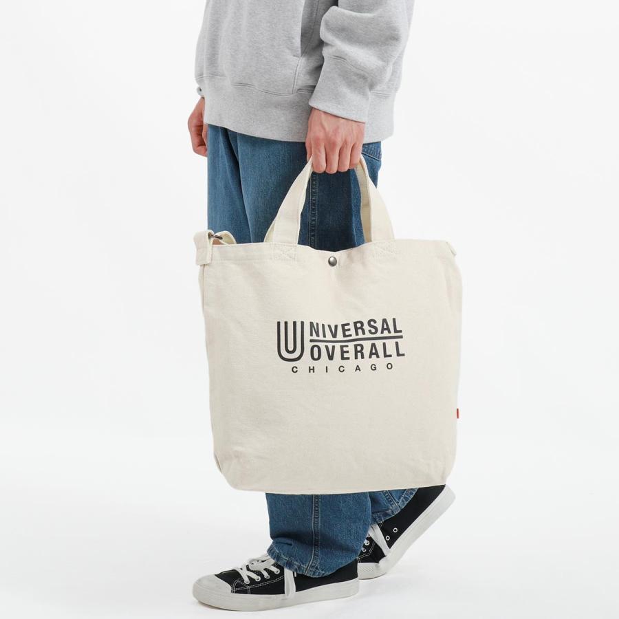 最大42%★11/13限定 ユニバーサルオーバーオール トートバッグ UNIVERSAL OVERALL スーベニアコットン2WAYトート 帆布 B4 15L メンズ レディース UVO-082 | UNIVERSAL OVERALL | 05
