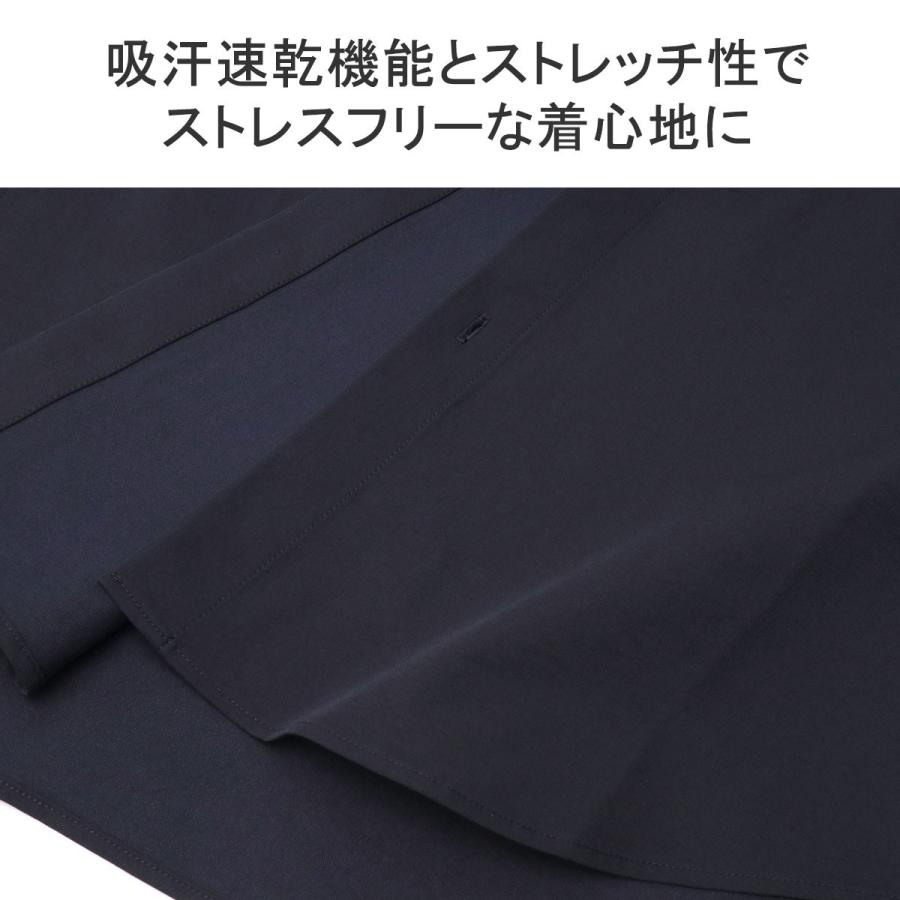 セール30%OFF アントラック シャツ ワイシャツ メンズ 長袖 UNTRACK ブランド ノーカラー 白 撥水 ストレッチ UT-A3 Flex Shirts Regular 60078｜galleria-onlineshop｜09