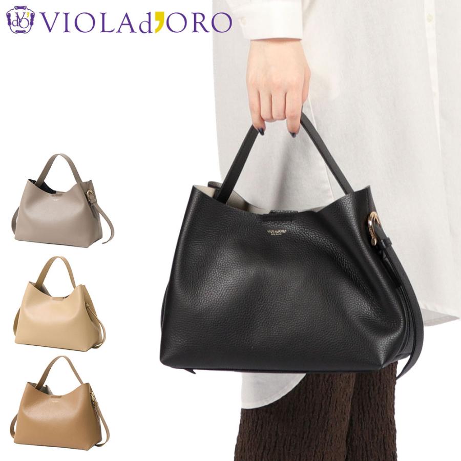 VIOLAd'ORO（ヴィオラドーロ） 最大41%☆9/8限定 正規品 トートバッグ