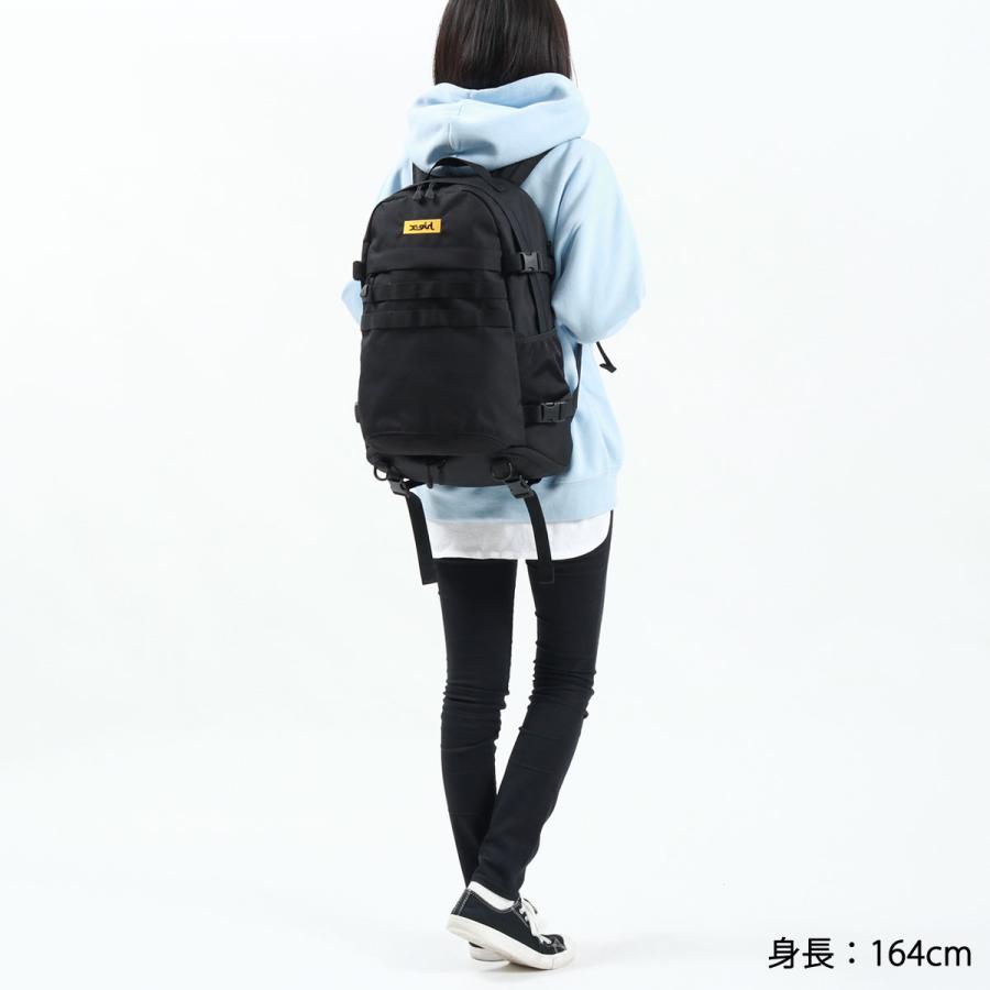 最大36%★6/6限定 エックスガール リュック 大容量 レディース シンプル 黒 X-girl MILLS LOGO ADVENTURE BACKPACK A4 29L 通学 105224053010 105225053002｜galleria-onlineshop｜13