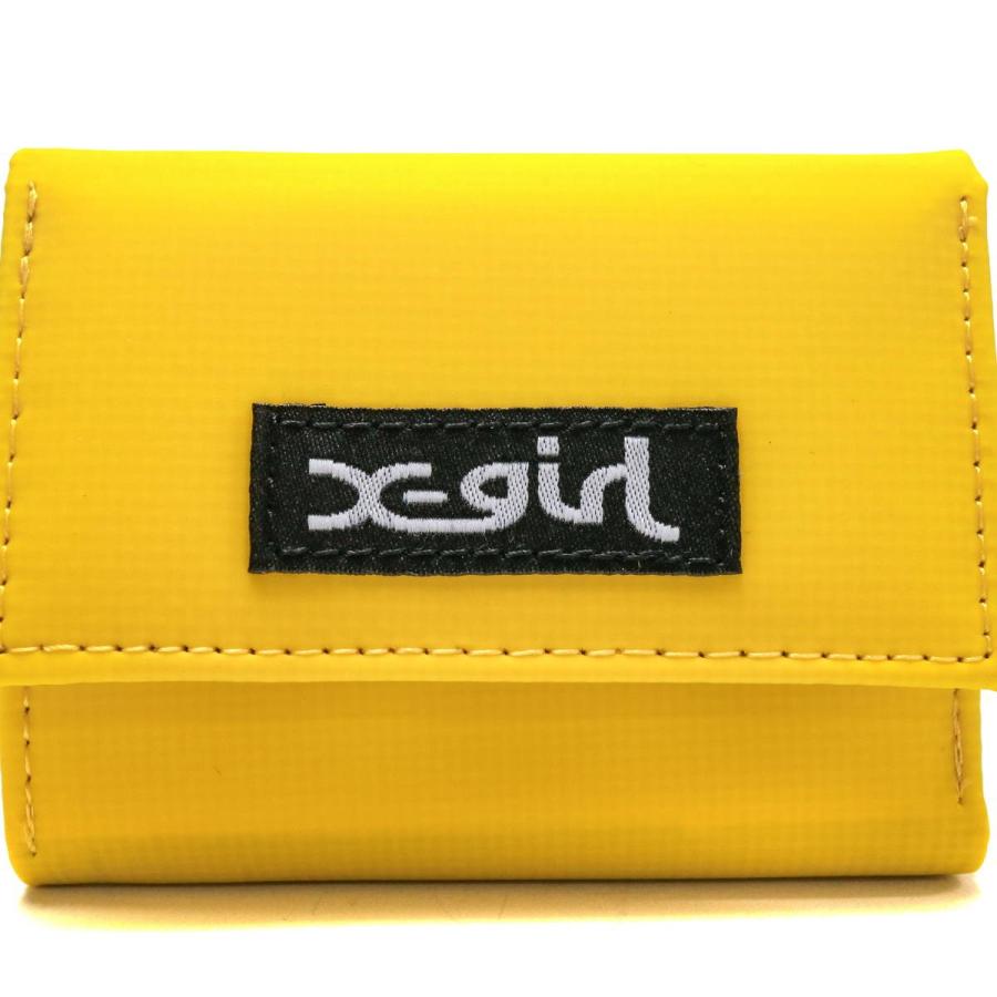 最大32%★4/29限定 エックスガール 財布 X-girl 三つ折り財布 BOX型小銭入れ コンパクト TARPAULIN EASY WALLET 防水 レディース 05194067｜galleria-onlineshop｜19