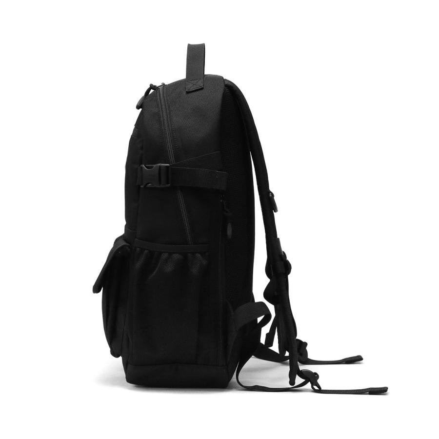 エックスガール リュック 通学 レディース リュックサック 黒 X-girl 女子 軽い A4 通勤 高校生 20L MULTI POCKET BACKPACK 105241053007｜galleria-onlineshop｜14