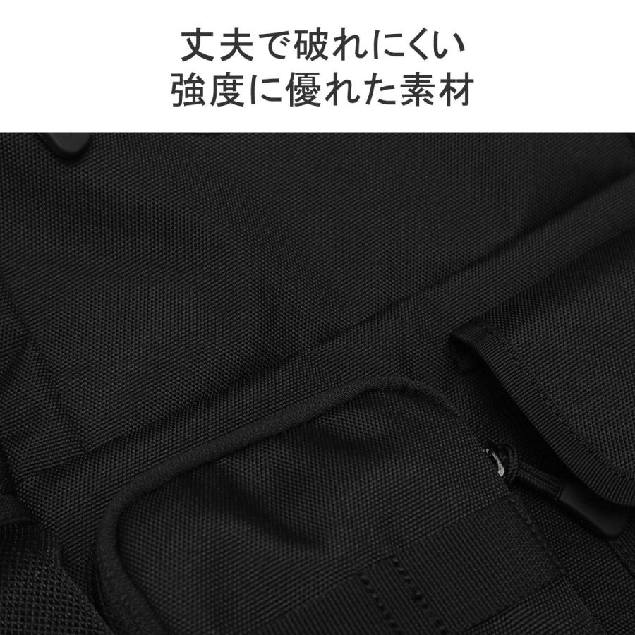 エックスガール リュック 通学 レディース リュックサック 黒 X-girl 女子 軽い A4 通勤 高校生 20L MULTI POCKET BACKPACK 105241053007｜galleria-onlineshop｜11