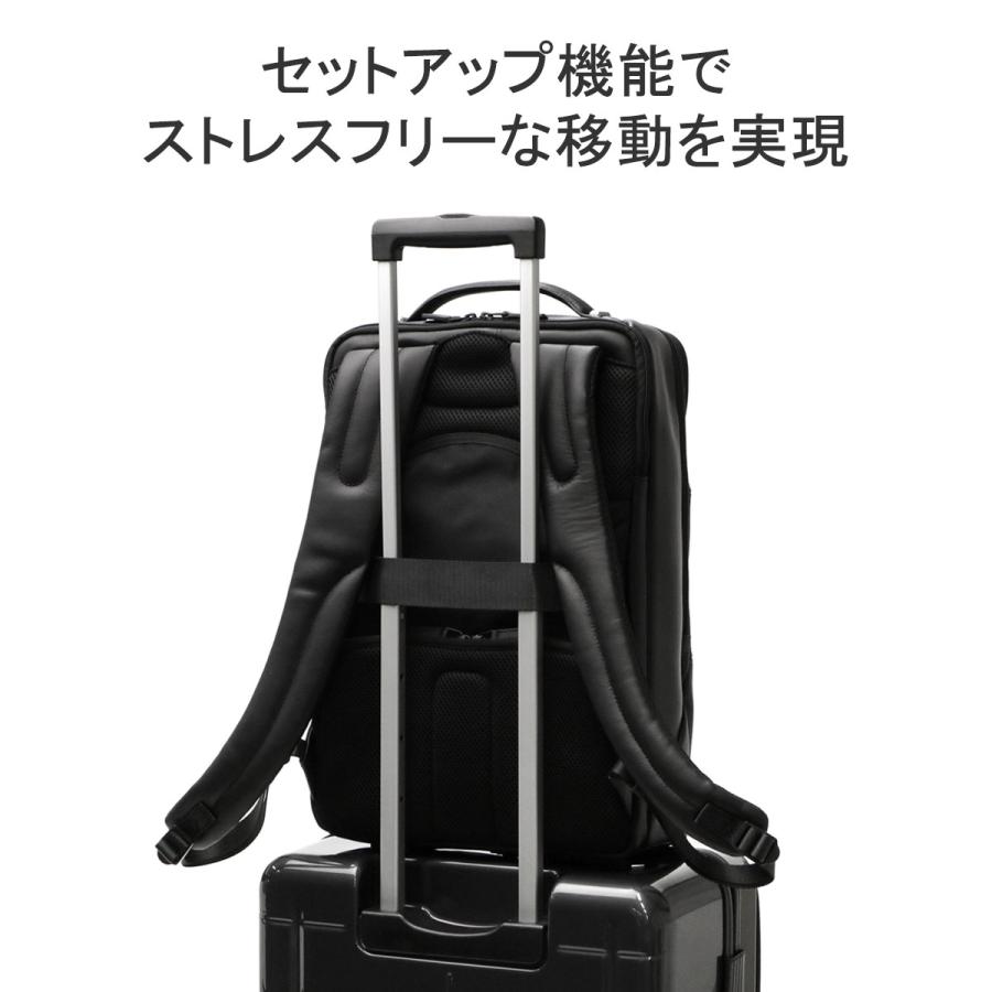 最大40%★4/28限定 正規品5年保証 ゼロハリバートン ビジネスバッグ ZERO HALLIBURTON Z PACK type-L リュック A4 B4 15L 大容量 2層 PC メンズ 81222｜galleria-onlineshop｜09