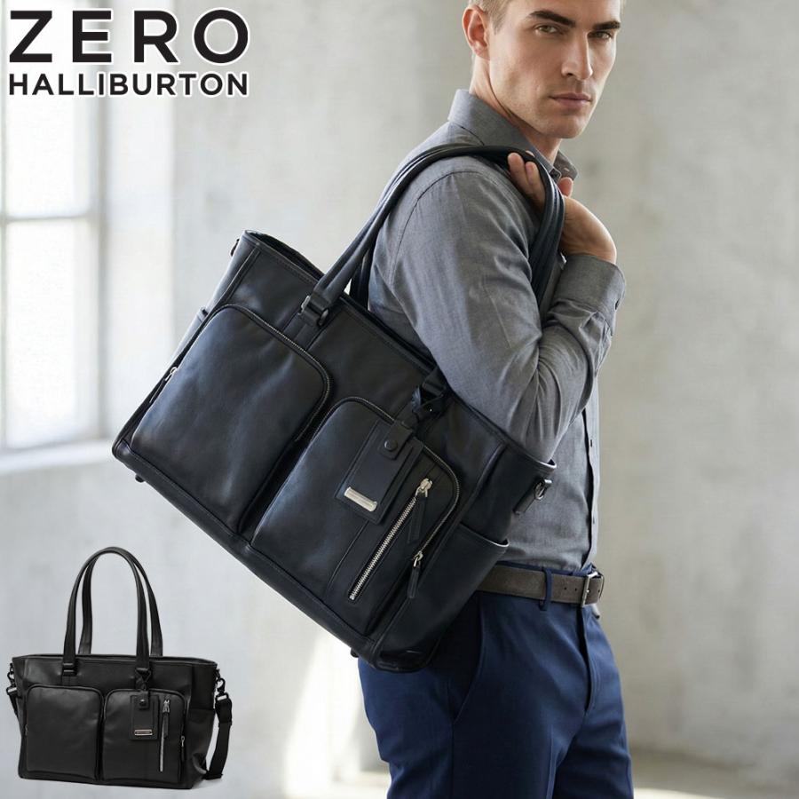 新品未使用❗️ZERO HALLIBURTONゼロハリバートントートバッグブラック ZERO HALLIBURTON（ゼロハリバートン） 最大50%☆1/15限定 正規品5年