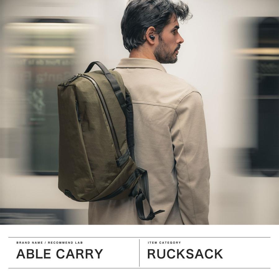 最大42%☆5/3限定 日本正規品 ABLE CARRY リュック メンズ レディース