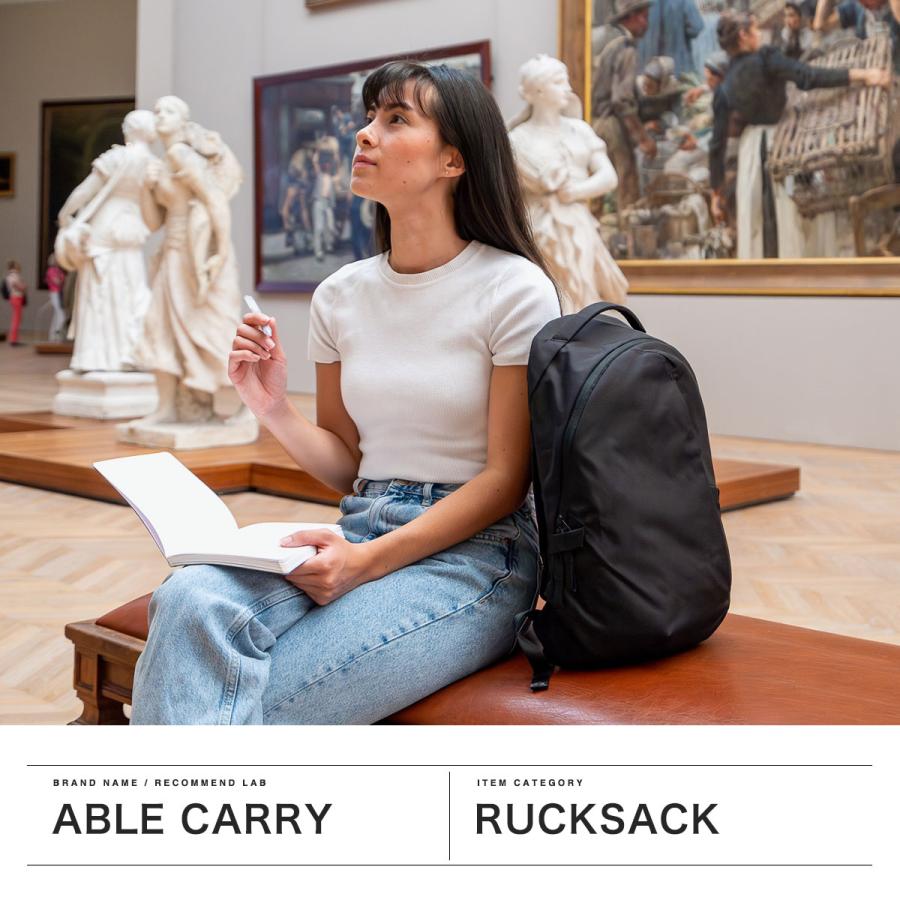 最大42%☆22・23日限定 日本正規品 ABLE CARRY リュック メンズ