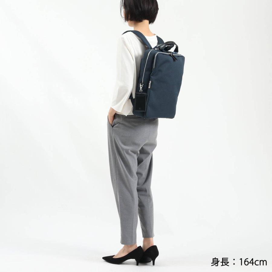 極美品 ace.GENE スリファム ヘザー ネイビー ビジネスリュック ace. GENE LABEL 最大50%☆10/7限定 正規品5年保証 エースジーン
