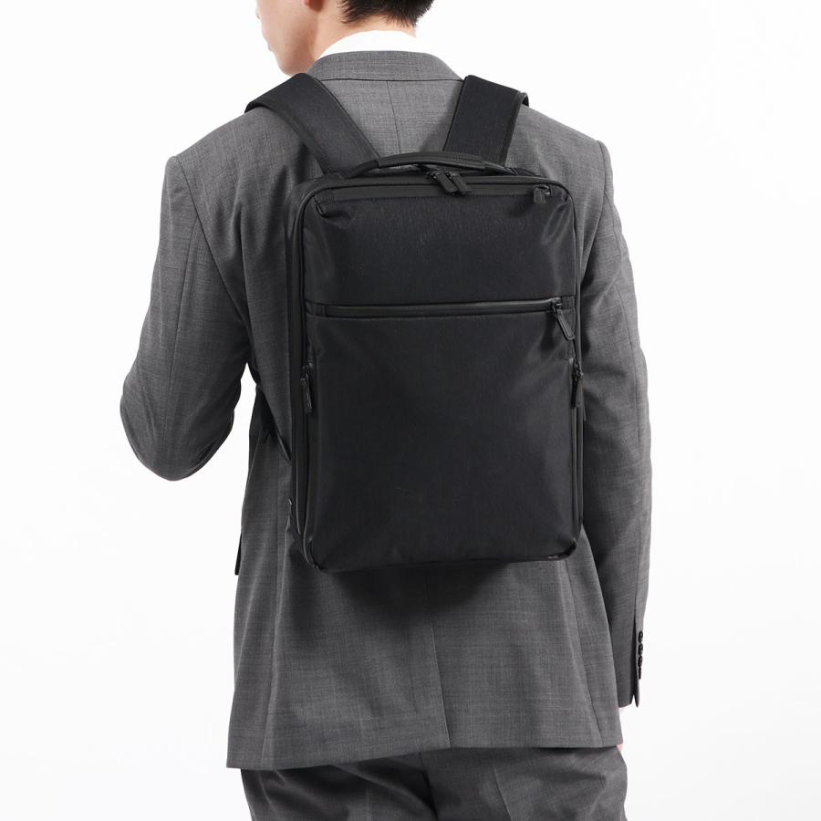 最大50%★5/25限定 正規品5年保証 エースジーン ビジネスリュック エース メンズ ace.GENE リュック シンプル 黒 ブランド 軽量 A4 PC ビジネス 通勤 68292の画像