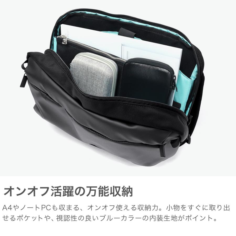 ace. GENE LABEL 正規品5年保証 エースジーン ショルダーバッグ メンズ レディース ブランド 大きめ ace.GENE 斜め ...
