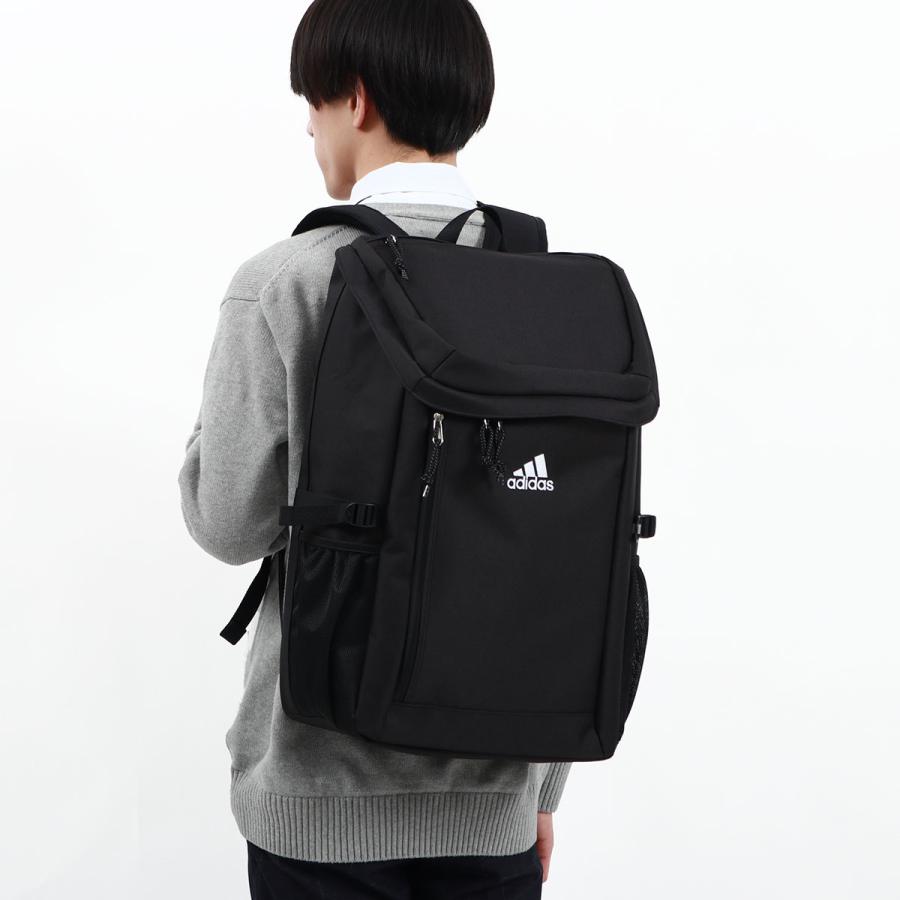 セール50%OFF アディダス リュック メンズ レディース 大容量 通学 シンプル 黒 adidas ブランド おしゃれ 旅行 B4 A4 PC 男子 女子 中学生 高校生 33L 67892｜galleria-store｜06