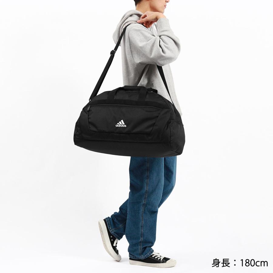 最大41%★6/2限定 アディダス ボストンバッグ adidas 2WAYボストンバッグ ダッフルバッグ 斜めがけ 46L 大容量 A3 B4 A4 2泊 3泊 メンズ レディース 63605｜galleria-store｜06