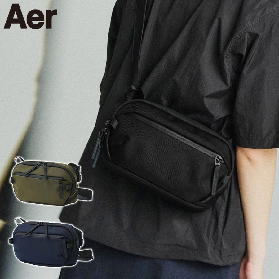 Aer ブラック ボディバッグ　sling pro Aer（エアー） 最大42%☆5/22迄 ボディバッグ メンズ レディース