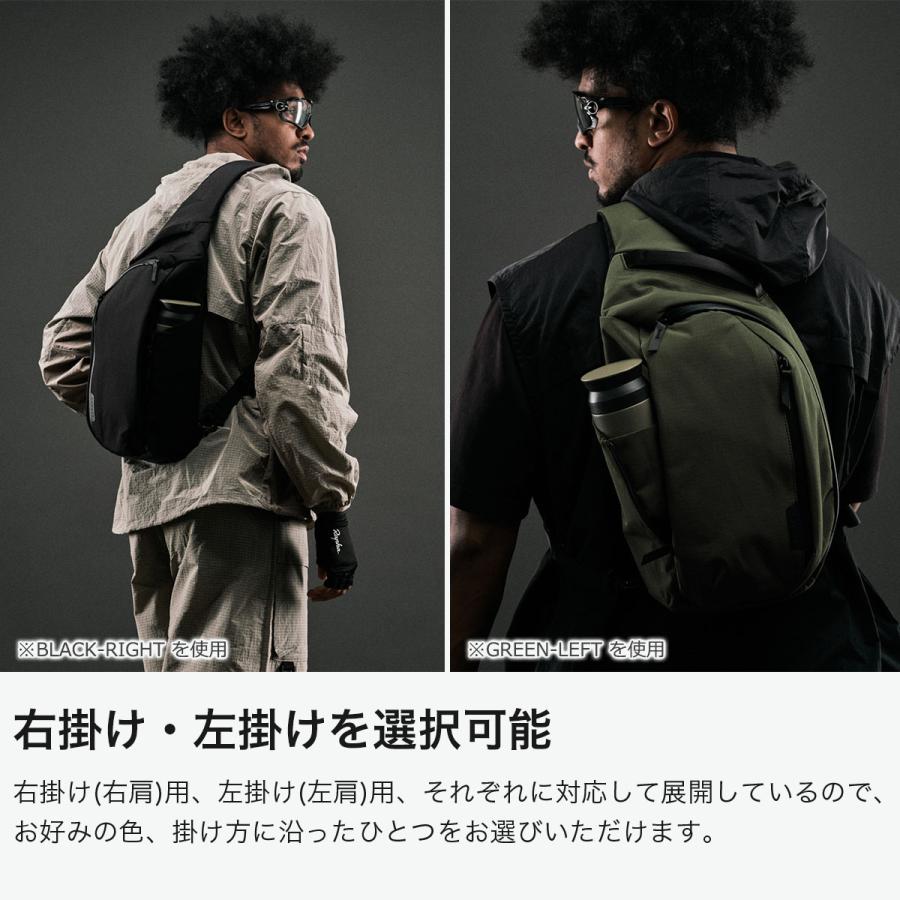 最大51%★5/24限定 アルパカ ボディバッグ メンズ レディース 大容量 ALPAKA 軽量 縦型 ボディーバッグ タブレット収納 A5 10L 11inch METRO CROSSBODY 4165の画像