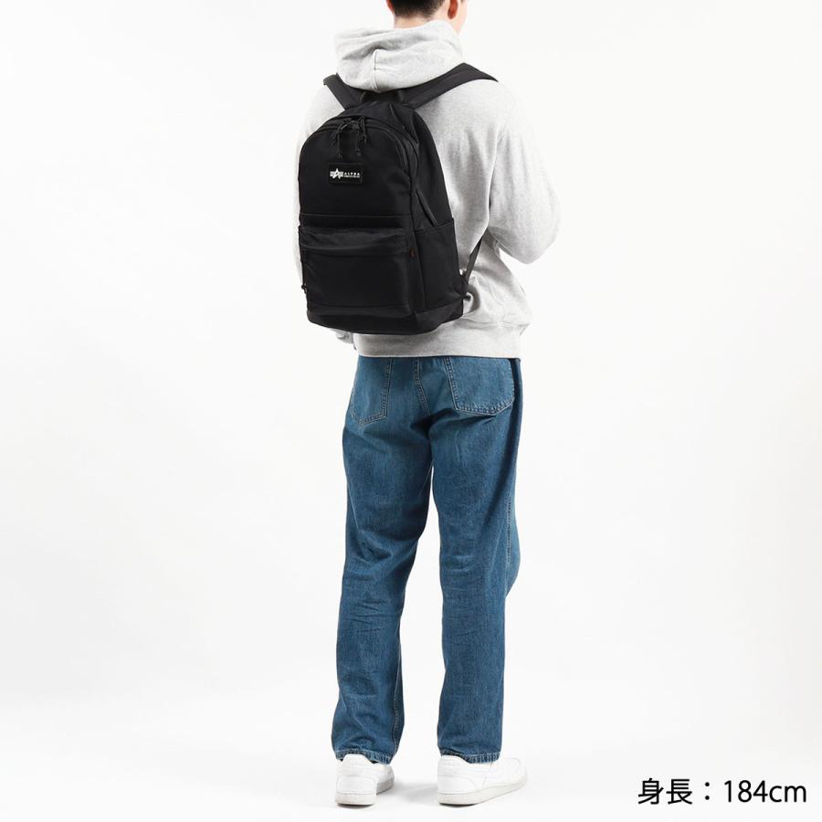 最大39%★5/1限定 アルファインダストリーズ リュック ALPHA INDUSTRIES HEAVY TWILL DAY PACK B4 A4 20L シンプル 通学 黒 軽量 メンズ レディース TZ1091｜galleria-store｜05