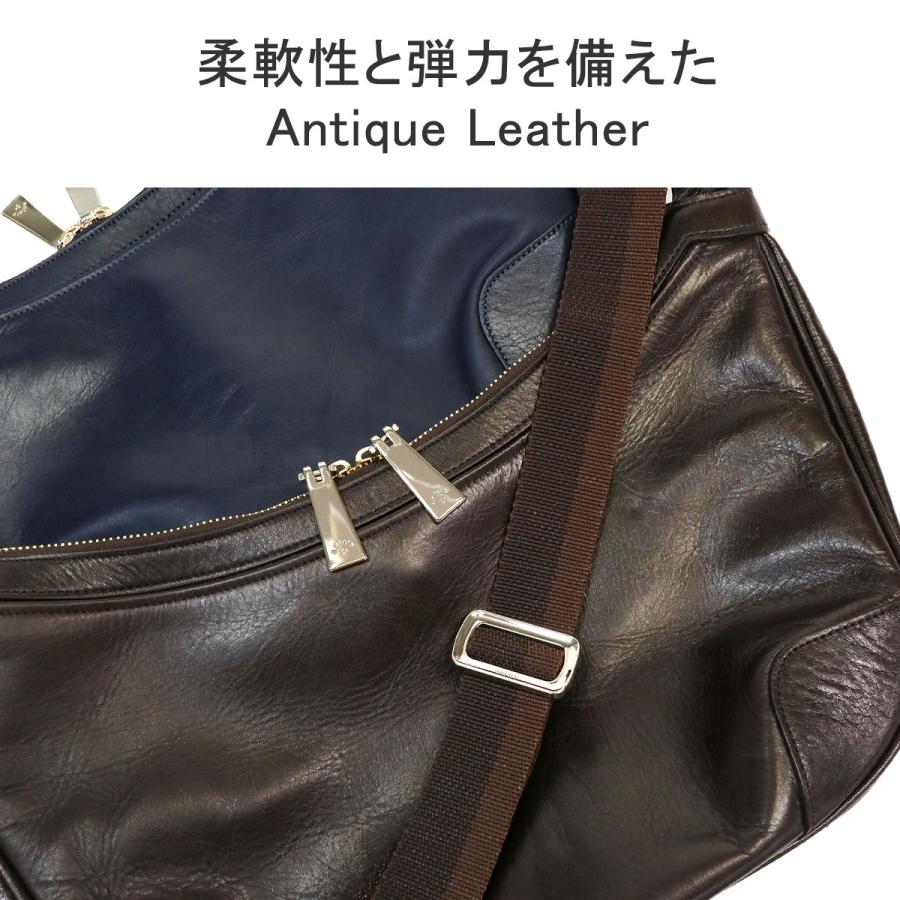 最大51%★6/4限定 正規取扱店 アニアリ ショルダーバッグ aniary Antique Leather バッグ A5 革 斜めがけ 日本製 メンズ レディース 01-03008の画像