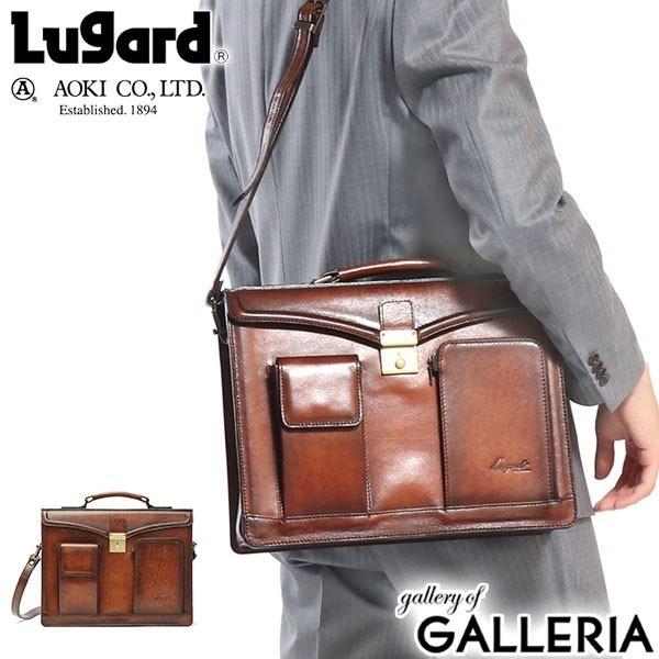 最大51%★土日限定 青木鞄 ショルダーバッグ AOKI バッグ 2WAY 斜めがけ ラガード Lugard G3 メンズ レザー 本革 5222