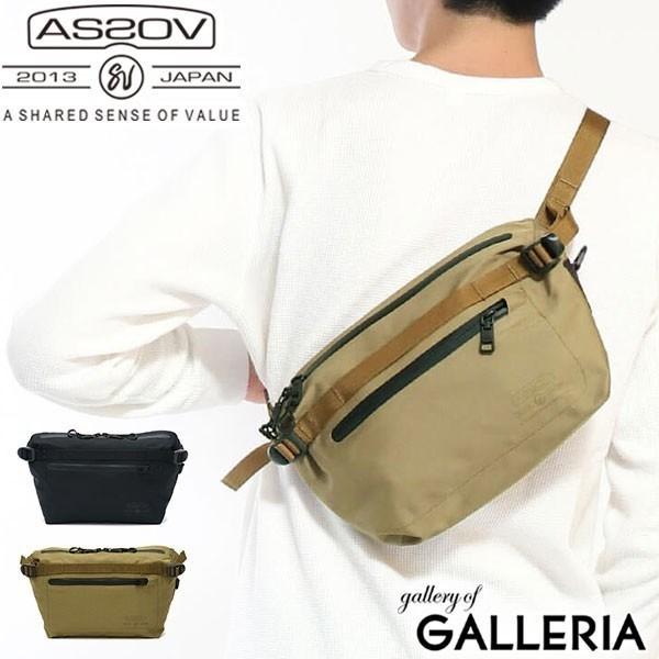 最大43%★6/4限定 正規品1年保証 アッソブ AS2OV ウエストバッグ WATER PROOF CORDURA 305D FANNY PACK ボディバッグ ASSOV 141607 メンズ レディース