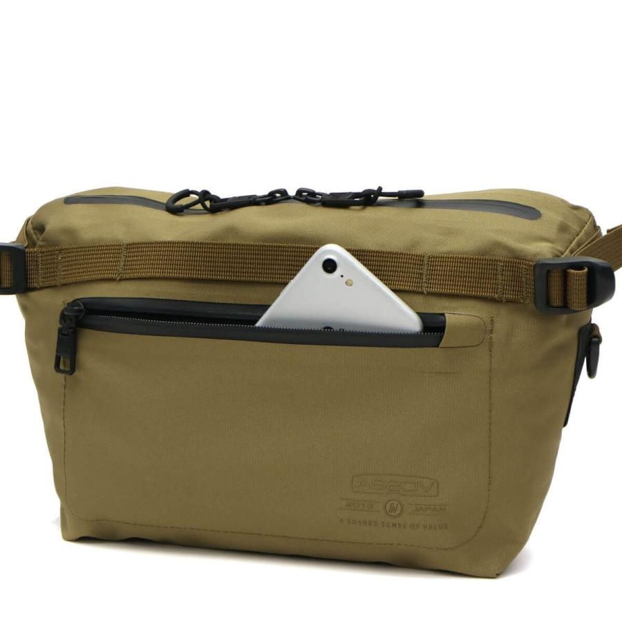 最大43%★6/4限定 正規品1年保証 アッソブ AS2OV ウエストバッグ WATER PROOF CORDURA 305D FANNY PACK ボディバッグ ASSOV 141607 メンズ レディース_12