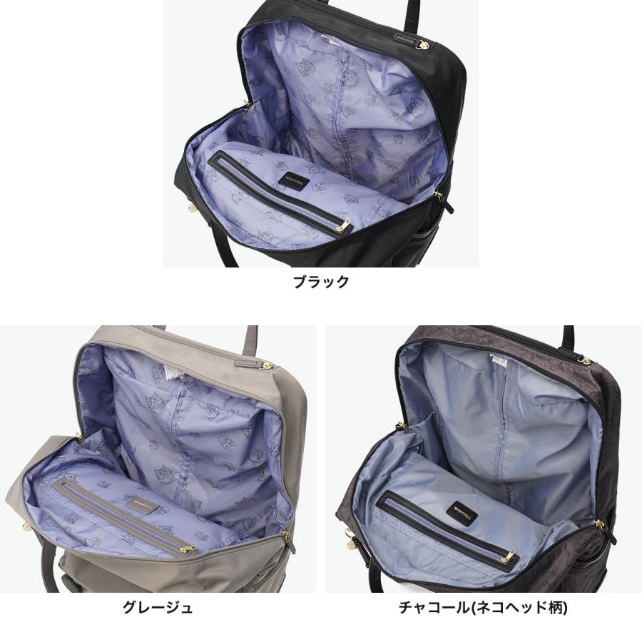 正規品10年保証 エーストーキョー キャリーバッグ 機内持ち込み 布 ace.TOKYO 33L 3泊 4泊 レディース 猫 HAyU ユッカトローリー 17841 爆買の画像